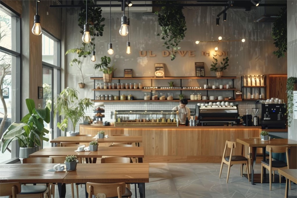 Le ayudamos con la decoración de su cafetería