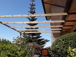 Pérgola en madera