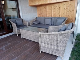 Tresillo rattan